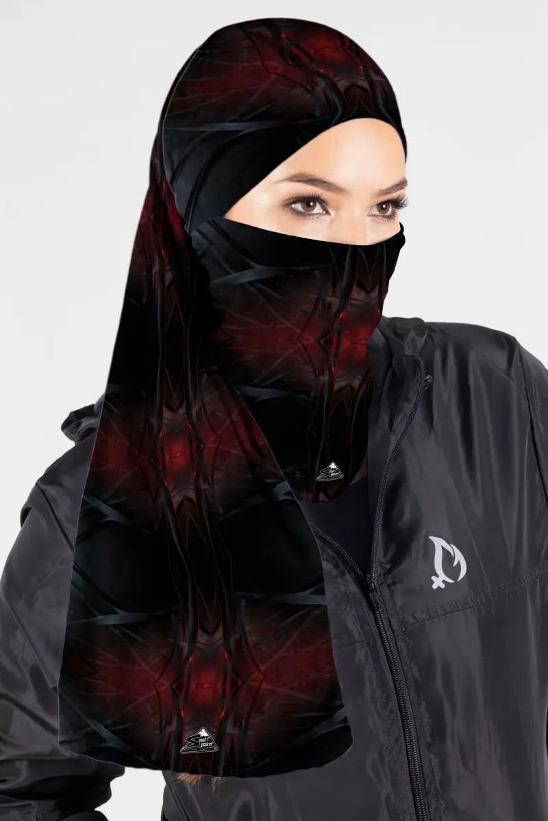 DUO PROTCH EXTRALARGO GRAFICO RED BLACK