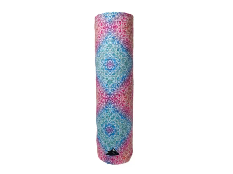 CUELLO CORTO GRAFICOS MANDALA AZUL ROSA
