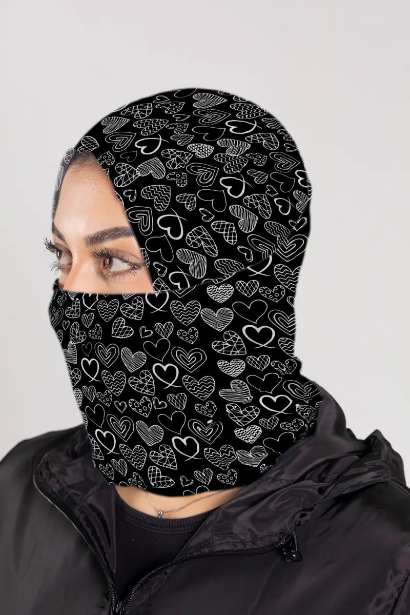 CUELLO LARGO GRAFICO BLACK-HEART