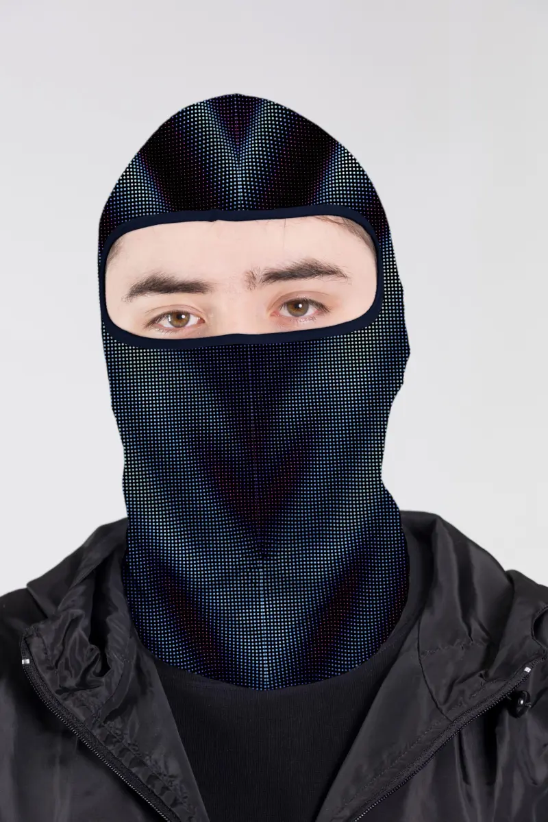 BALACLAVA MICROPERFORADA GRAFICA 3D-AZUL